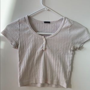 Light Pink Brandy Melville Zelly Top